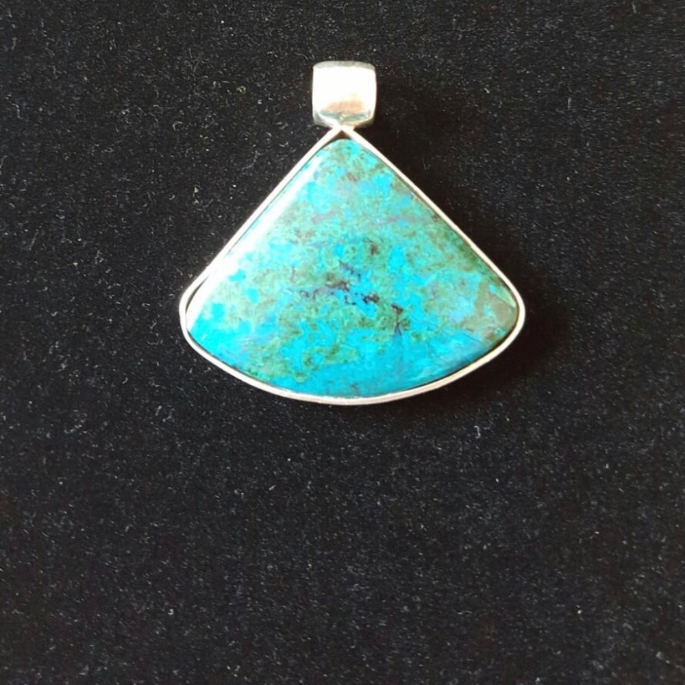 New Solid Peruvian Silver 950 Pendant - image 1